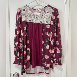 Beautiful maroon shirt